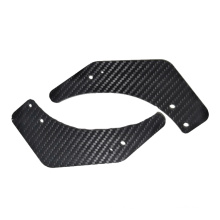 OEM 3K carbon fiber CNC machining parts of high glossy carbon fiber prototype